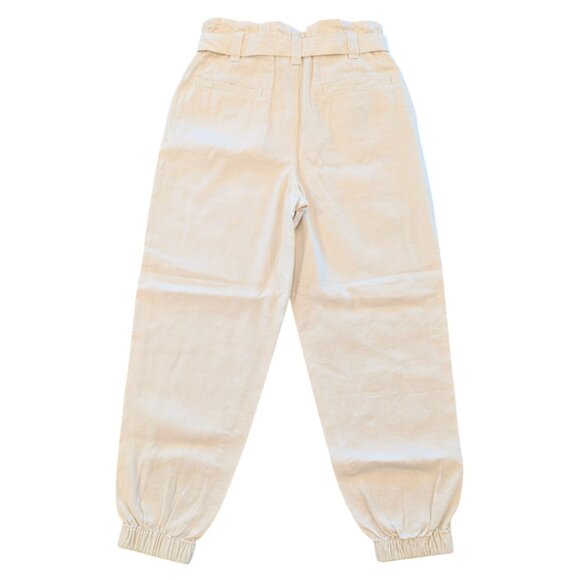 POLO RALPH LAUREN Nwt Belted Jogger 26 Cream Beige Light Tan Khaki Bone - Picture 5 of 14